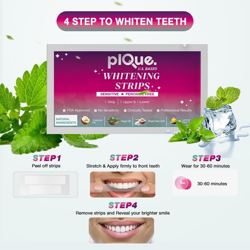 Sensitive Teeth Whitening Strips