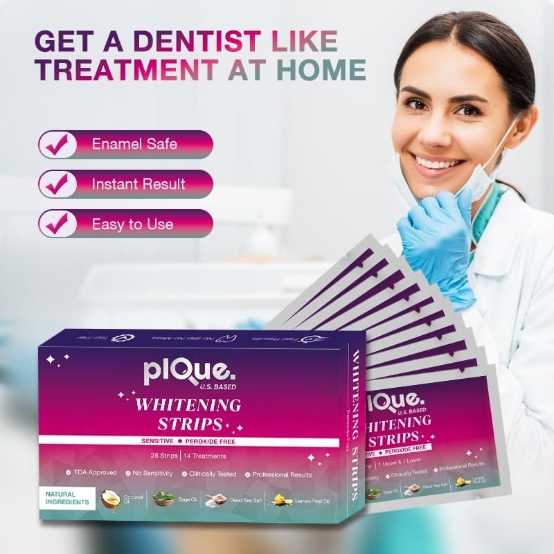 Sensitive Teeth Whitening Strips