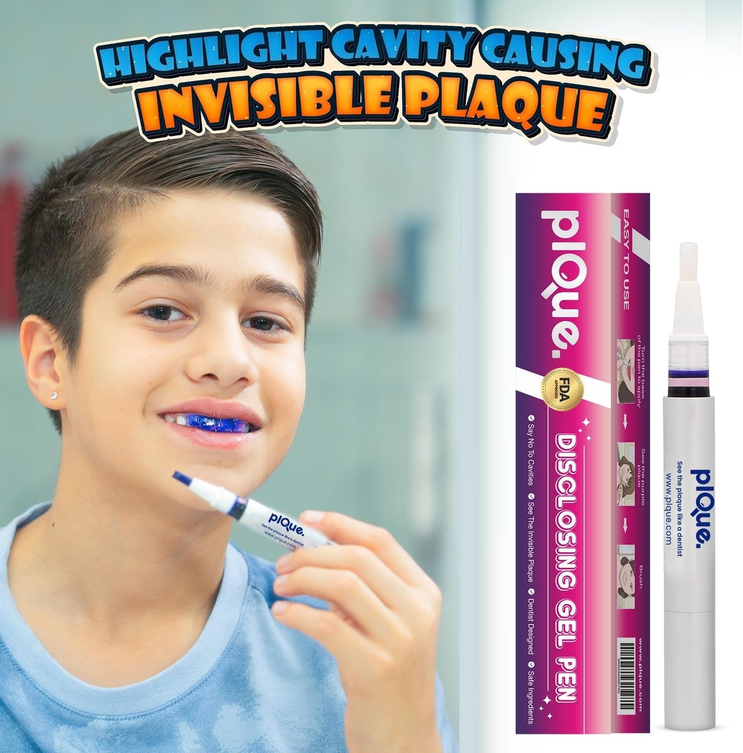 Plaque Detector Gel Pen