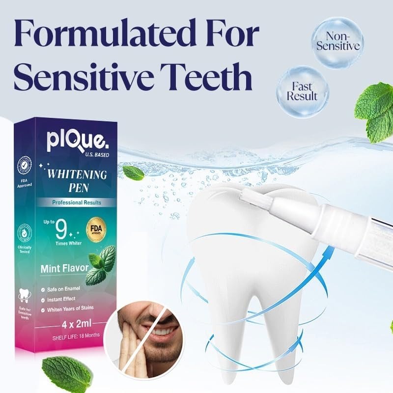 Tooth Whitening pens. 4 x 2ml pens