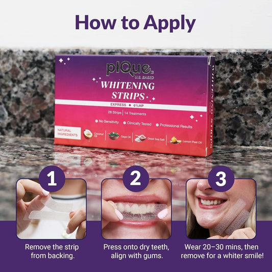 Teeth Whitening Strips (14 Days)